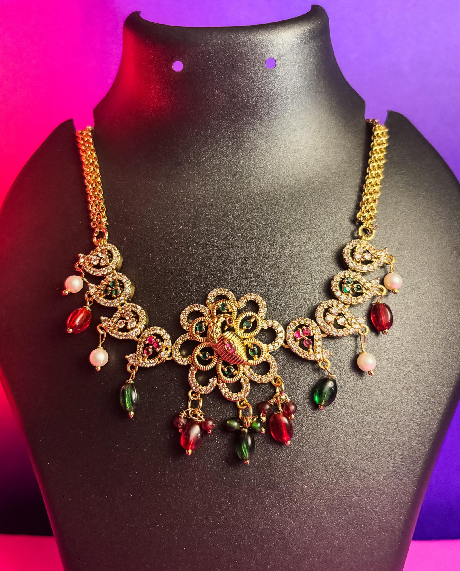 Kundan Gold-Plated Necklace
